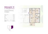 Grundriss Whg. Nr. 10 - 