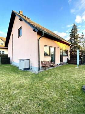 Gartenansicht - Einfamilienhaus mit 114,00 m&sup2; in Schönfeld zum Kaufen