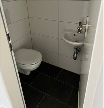 Gäste-WC, helle Wand- und dunkle Bodenverfliesung.PNG - 