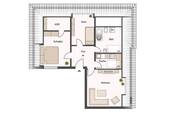 Wohnungsgrundriss - 2 Zimmer Etagenwohnung in Radebeul