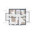 Grundriss Obergeschoss - 