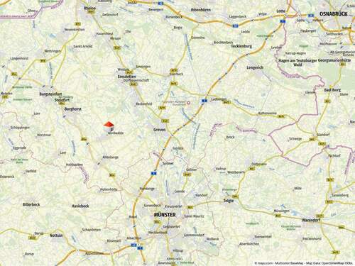 Geolyzer Kartenausschnitt - 