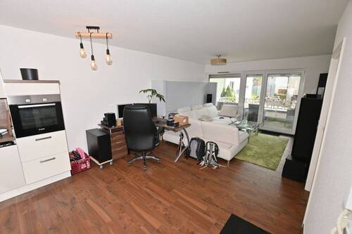 Wohnbereich - Etagenwohnung mit 54,70 m² in Weingarten zum Kaufen