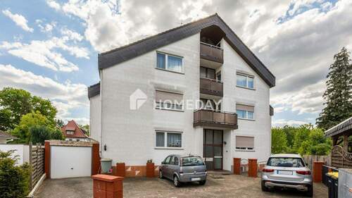 Außenansicht 3 - 3 Zimmer Mehrfamilienhaus, Wohnhaus in Nidda