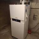 Moderne Brennwertheizung - 