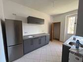 Küche mit Einbauküche - 3 Zimmer Etagenwohnung in Zwickau