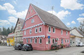 Straßenansicht - Hotel, Pension, Gasthof in Mühlacker / Großglattbach