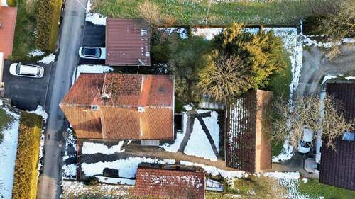 Vogelperspektive Altbau - 