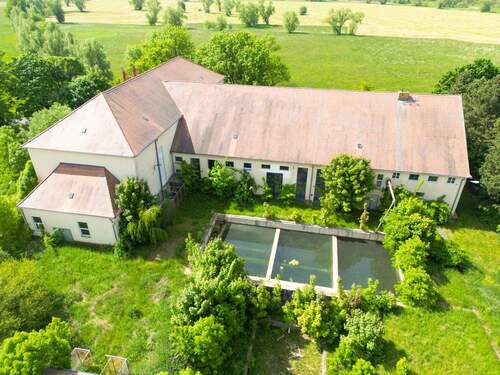 Rückansicht - Halle in Bad Schmiedeberg