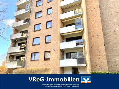 Titelbild - Bad Oldesloe Eigentumswohnung mit Fahrstuhl und Balkon mit Blick in den Kurpark ( A3571)