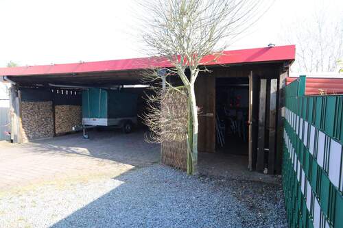 Doppelcarport und Werkstatt - 
