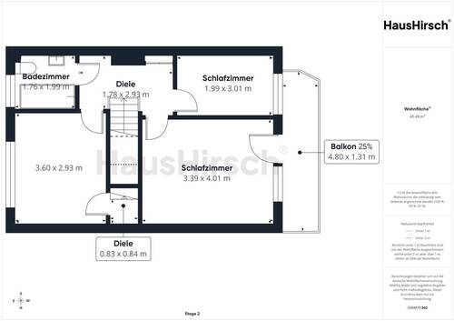 Obergeschoss - 