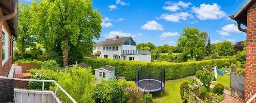 Ausblick Rückseite (Westen) - 4 Zimmer Reihenmittelhaus zum Kaufen in Norderstedt