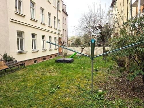 grüner Innenhof - 2 Zimmer Etagenwohnung in Leipzig