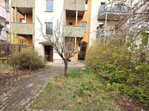 Hinterhaus - Etagenwohnung mit 43,00 m&sup2; in Leipzig zur Miete