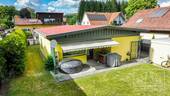 Luftbild - Terrasse und Garten - 