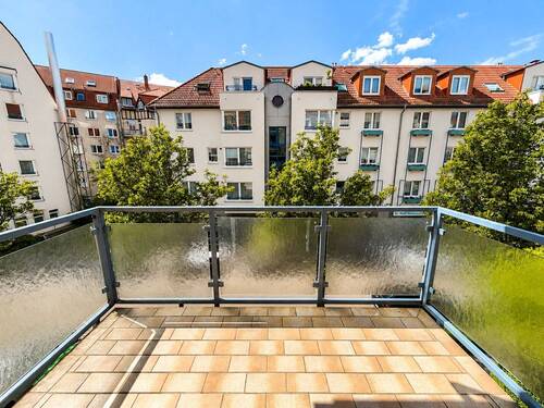 Balkon - 2 Zimmer Einfamilienhaus in Leipzig
