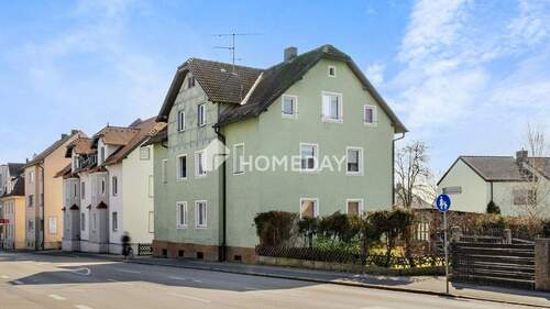 Außenansicht 6 - 6 Zimmer Mehrfamilienhaus, Wohnhaus zum Kaufen in Amberg