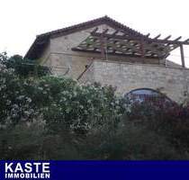 Steinhaus mit Meerblick und Schluchtpanorama in Topolia, Kissamos, Kreta