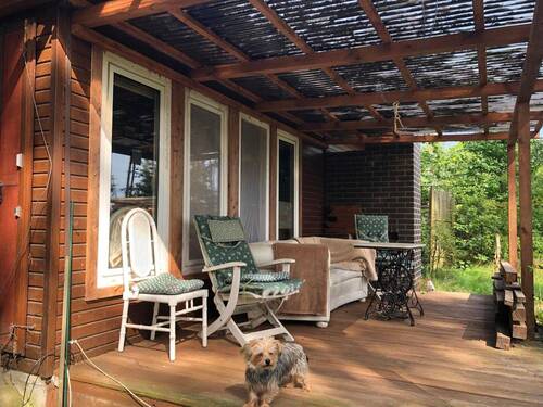 überdachte Terrasse - 3 Zimmer Mehrfamilienhaus, Wohnhaus zum Kaufen in Hitzacker