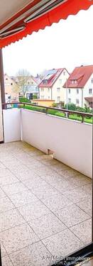 Balkon zur Westseite - Etagenwohnung mit 54,00 m&sup2; in Heilbronn / Böckingen zum Kaufen
