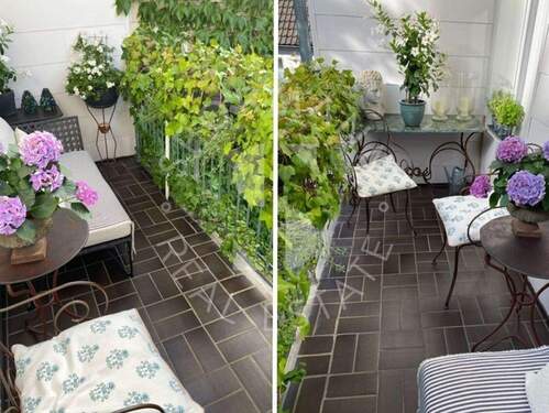 schöner Balkon - 2 Zimmer Etagenwohnung in Düsseldorf