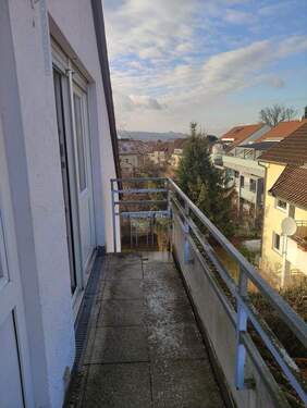 Balkon (nach Westen) - 