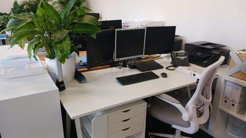 Schreibtischplätze 1 - Moderner Hot Desk in Altenbochum mit WLAN, Kaffee-Flatrate