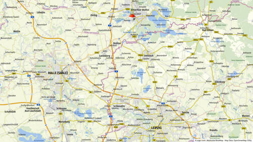 Geolyzer Kartenausschnitt - 