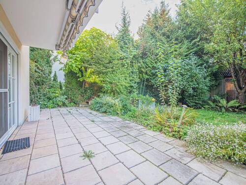 Terrasse - 2 Zimmer Etagenwohnung zur Miete in Dießen am Ammersee