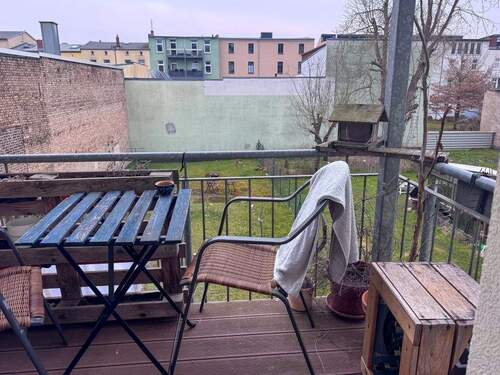 Balkon - 2 Zimmer Etagenwohnung zum Kaufen in Rostock
