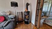 Kamin im Wohnzimmer - 