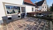Terrasse - Doppelhaushälfte mit 156,00 m&sup2; in Pegau zum Kaufen
