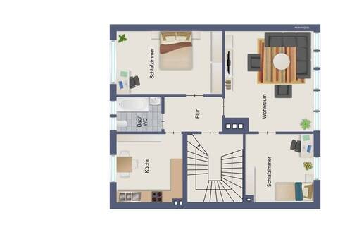 1. - 3. Obergeschoss - 