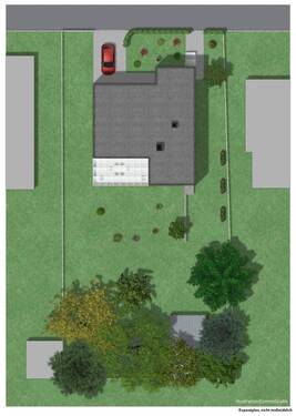 Lageplan des Grundstücks - 