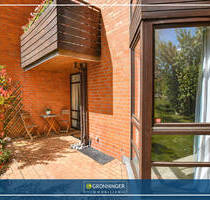 Toplage Blankenese: Stilvolle 2-3 Zi. Erdgeschosswohnung mit Sonnenterrasse und Tiefgaragenstellplatz - Hamburg / Blankenese