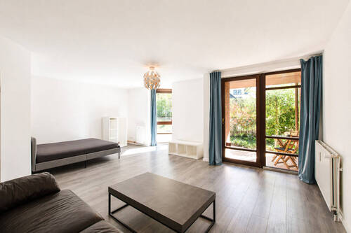 Wohn-/Esszimmer mit Terrasse - 2 Zimmer Etagenwohnung zum Kaufen in Hamburg / Blankenese