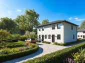 Neubau-Stadthaus individuell geplant - Inkl. Grundstück: Energieeffiziente Neubau-Doppelhaushälfte mit Keller Berlin-Bohnsdorf