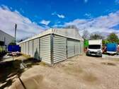 Lagerhalle gepflasterter Grund - 