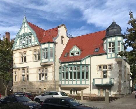 Fabrikanten Villa Friedrichsruh - Traumhafte 2-Raum Wohnung 100qm mit Dachterrasse und EBK im sanierten Denkmal