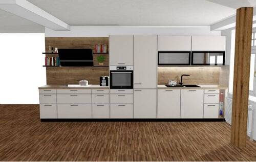 Perspektive Einbauküche WE 11 - 