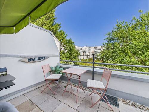 Balkon vom Wohnzimmer - 