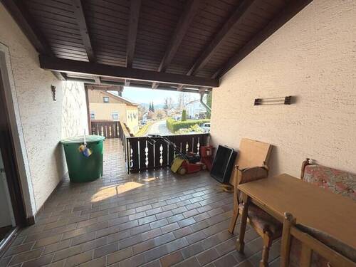 Terrasse über Garage - 