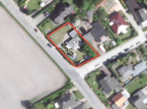 Luftbild - 3 Zimmer Bungalow zum Kaufen in Ellerau