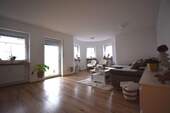 Wohnzimmer (3).JPG - 3 Zimmer Terrassenwohnung zum Kaufen in Passau