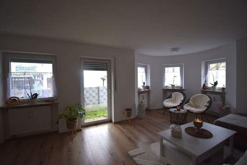 Wohnzimmer (1).JPG - 3 Zimmer Terrassenwohnung in Passau
