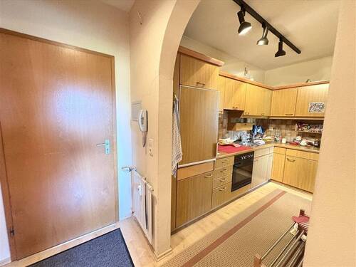 Eingang - Küche - Etagenwohnung mit 44,00 m² in Bad Füssing zum Kaufen