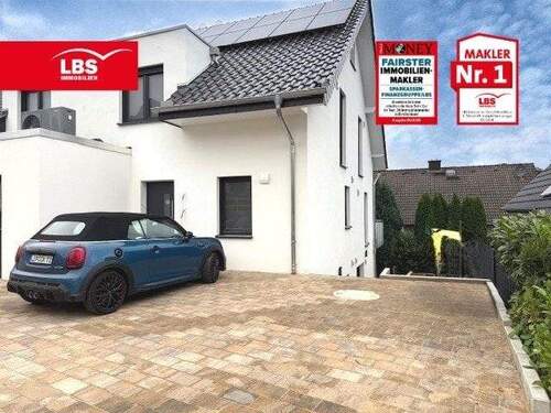 Ansicht - Neubau-Doppelhaushälfte ohne Garten aber mit viel Balkon! Prov.-frei!