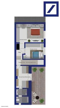 Illustration Dachgeschoss - 