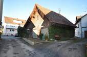 Ansicht Scheune / Werkstatt - Mehrfamilienhaus, Wohnhaus mit 295,20 m&sup2; in Öhningen zum Kaufen